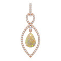 Teardrop Pipe Opal 39_Rose Gold_Teardrop