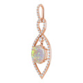 Oval Black Opal 13_Rose Gold_Oval Oval Black Opal 13_Rose Gold_Oval