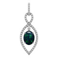 Oval Black Opal 17_White Gold_Oval Oval Black Opal 17_White Gold_Oval