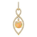 Round Black Opal 56_Yellow Gold_Round Round Black Opal 56_Yellow Gold_Round