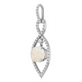 Round White Opal 57_White Gold_Round Round White Opal 57_White Gold_Round