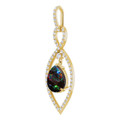 Teardrop Boulder Opal 45_Yellow Gold_Teardrop Teardrop Boulder Opal 45_Yellow Gold_Teardrop