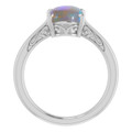 Oval Black Opal 76_White Gold_Oval