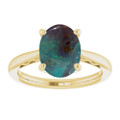 Oval Boulder Opal 96_Yellow Gold_Oval