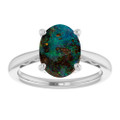 Oval Boulder Opal 109_Sterling Silver_Oval
