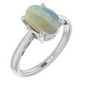 Oval Boulder Opal 112_White Gold_Oval