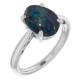 Oval Opal Triplet 131_Sterling Silver_Oval