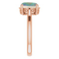 Oval Opal Triplet 132_Rose Gold_Oval