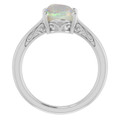 Oval Black Opal 13_Sterling Silver_Oval