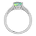 Oval Black Opal 16_White Gold_Oval
