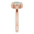 Oval Black Opal 13_Rose Gold_Oval
