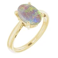 Oval Black Opal 13_Yellow Gold_Oval