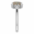 Oval White Opal 1_Sterling Silver_Oval