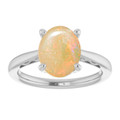 Oval Black Opal 4_Sterling Silver_Oval