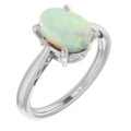 Oval Boulder Opal 94_Sterling Silver_Oval