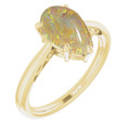 Teardrop Pipe Opal 39_Yellow Gold_Teardrop