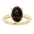 Oval Boulder Opal 31_Yellow Gold_Oval
