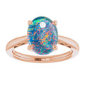 Oval Opal Triplet 61_Rose Gold_Oval