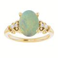 Oval Boulder Opal 94_Yellow Gold_Oval