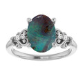 Oval Boulder Opal 96_Sterling Silver_Oval