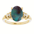 Oval Boulder Opal 96_Yellow Gold_Oval
