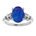 Oval Boulder Opal 103_Sterling Silver_Oval