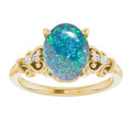 Oval Black Opal 6_Yellow Gold_Oval