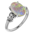 Oval Black Opal 13_Sterling Silver_Oval