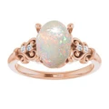 Oval White Opal 1_Rose Gold_Oval