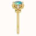 Oval Black Opal 6_Yellow Gold_Oval