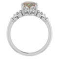 Oval White Opal 1_Sterling Silver_Oval