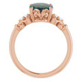 Oval Black Opal 7_Rose Gold_Oval