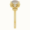 Oval White Opal 14_Yellow Gold_Oval