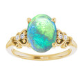 Oval Black Opal 16_Yellow Gold_Oval