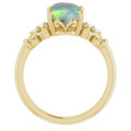 Oval Black Opal 16_Yellow Gold_Oval