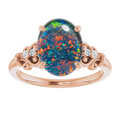 Oval Opal Triplet 68_Rose Gold_Oval