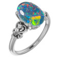Oval Opal Triplet 73_Sterling Silver_Oval