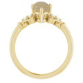 Teardrop White Opal 43_Yellow Gold_Teardrop