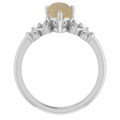 Teardrop White Opal 43_White Gold_Teardrop