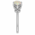 Round White Opal 57_Sterling Silver_Round