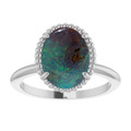 Oval Boulder Opal 96_Sterling Silver_Oval