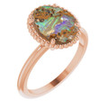 Oval Boulder Opal 101_Rose Gold_Oval