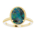 Oval Boulder Opal 102_Yellow Gold_Oval