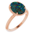 Oval Boulder Opal 108_Rose Gold_Oval
