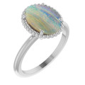 Oval Boulder Opal 112_Sterling Silver_Oval