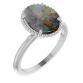 Oval Boulder Opal 113_White Gold_Oval
