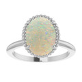 Oval Boulder Opal 116_White Gold_Oval