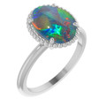 Oval Opal Triplet 129_Sterling Silver_Oval
