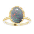 Oval Black Opal 12_Yellow Gold_Oval
