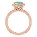 Oval Black Opal 16_Rose Gold_Oval